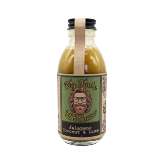 Big Jim's Hot Sauce - Jalapeno, Coconut & Lime Hot Sauce - 6x150g