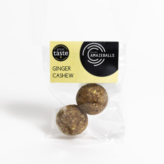 Claire's Amazeballs - Ginger Cashew energy balls - 10x22g