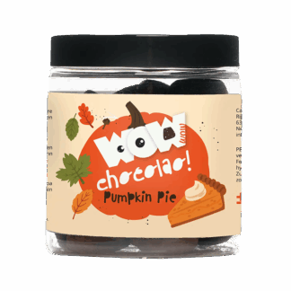 Wow Chocolao! -     Chocolate Truffles Tub - Halloween - Pumpkin Pie - 6x130g