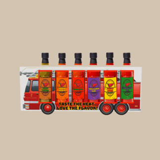 Tilz Collection -      Hot Sauce on Wheels - 6x50ml - 6x270g