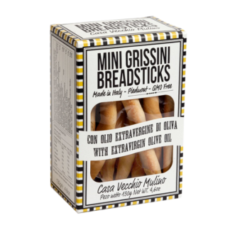 Just Gourmet - Casa Vecchio Mulino - Mini Grissini with Olive Oil - 14x130g