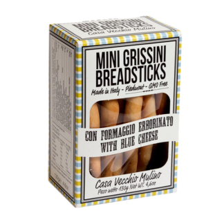 Just Gourmet - Casa Vecchio Mulino - Mini Grissini with Blue Cheese - 14x130g