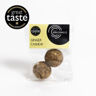 Claire's Amazeballs - Ginger Cashew energy balls - 10x22g