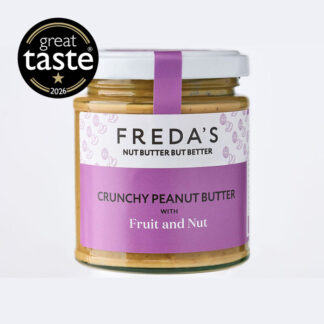 Freda's - Crunchy Peanut Butter with Fruit & Nuts - 6x180g