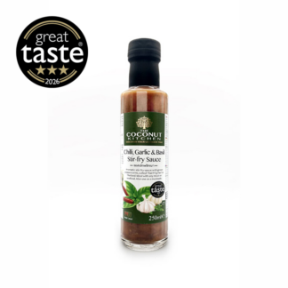 The Coconut Kitchen -   Chilli Garlic & Basil Sauce - 6x250ml