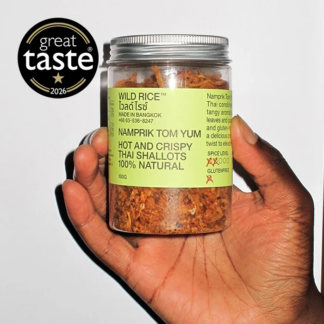 Wild Rice Namprik Crispy Shallot - Tom Yum Flavour - Condiment - 12x100g
