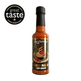 Lazy Scientist - Miso Naga Miso Sesame & Nori Seaweed Hot Sauce - 6x150g