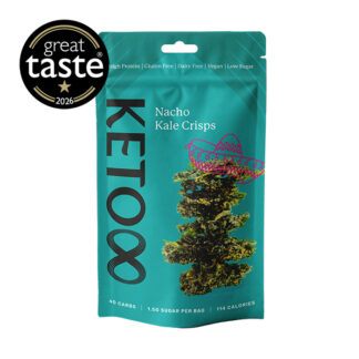 Keto 8 - Nacho Kale Crisps - 8x30g