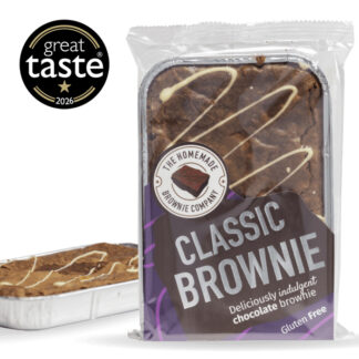 The Homemade Brownie Company - Traybake - Classic Brownie - 3x340g