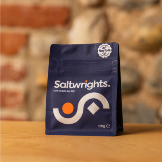 Saltwrights - Pure Norfolk Sea Salt  - 12x120g