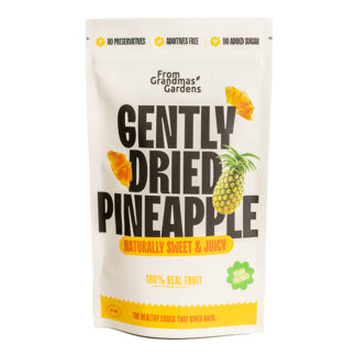 From Grandmas Gardens - Gently Dried Pineapple - 12x100g
