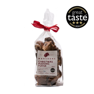 Marsdens Confectionery  - Christmas Pudding Fudge - 8x200g
