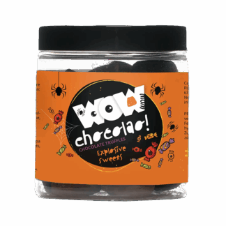 Wow Chocolao! -     Chocolate Truffles Tub - Halloween - Explosive Sweets - 6x130g
