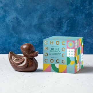 Chococo - Novelty Duck - Ollie the 43% Colombia Oat M!lk Duck (VF) - 6x115g