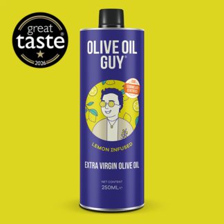 The Olive Oil Guy - Lemon Infused Extra Virgin Olive Oil - 12x250ml