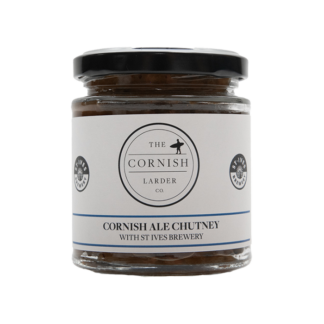 The Cornish Larder - Chutney - Cornish Ale Chutney with St Ives Brewery – 6x210g