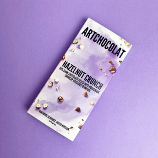 ArtChocolat - Bar - Dark Chocolate Hazelnut Crunch - 10x80g