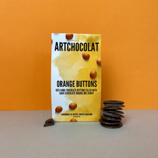 ArtChocolat - Button Bag - Dark Chocolate Orange - 1x125g