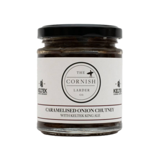 The Cornish Larder - Chutney - Caramelised Onion & Keltek Ale - 6x220g