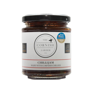 The Cornish Larder - Chilli Jam made with Cornish Chillies - 6x227g