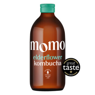 MOMO Organic Kombucha - Elderflower - 6x330ml