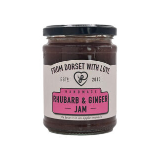 From Dorset with Love - Jam - Rhubarb & Ginger x6