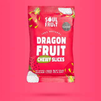 Soul Fruit - Soft Dried Dragon Fruit - 10x30g