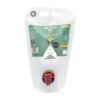 Yare Valley Oils - Cold Pressed Rapeseed Oil Pouch - 3x1.5L