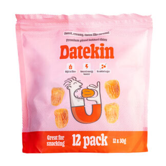 Datekin - Sukkari Pitted Dates Multipacks - 10x(12x30g)