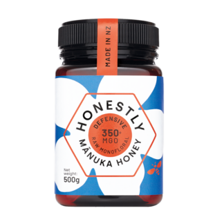 Honestly Manuka - Premium Manuka Honey 350+ MGO - 12x500g