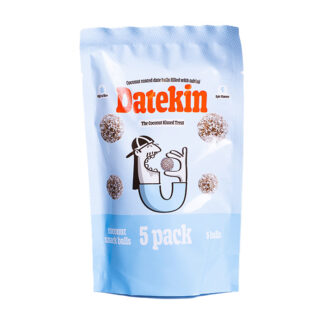 Datekin    - Coconut Coated Date Balls Filled With Tahini - 12x(5x15g)