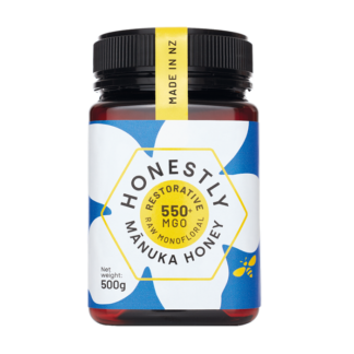 Honestly Manuka - Premium Manuka Honey 550+ MGO - 12x500g
