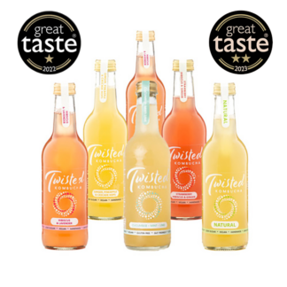Twisted Kombucha - Mixed Case - 12x330ml - Chilled Product