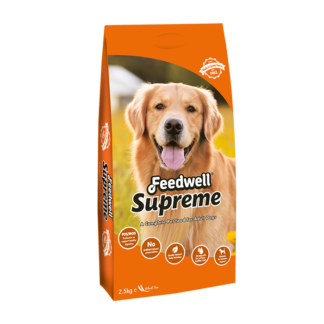 Feedwell Dog Food - Supreme - 5x2.5kg
