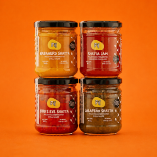 Fil -    Introductory Offer - Shatta Jam / Jalapeño Shatta / Habanero Shatta / Bird's Eye Shatta - 3x210g & 9x175g