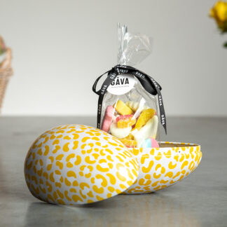 Gåva Gifting - LEO Refillable Tin Easter Egg (Scandi-Style Påskägg) with Vegan Pick and Mix - 6x335g