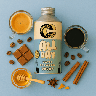 Counter Coffee - Tin - All Day Decaf - Whole Bean - 6x350g