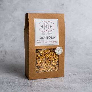 Husk & Honey - Granola - Apricot, Millet & Date - 6x450g