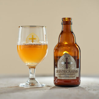 Birra Montecassino - Italian Craft Abbey Beer - Aurea - Wheat Beer - 12x330ml