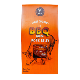 Lecale Harvest -    Slow Cooked Pork Belly in BBQ Sauce - 4x350g