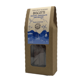 The Bon Bakery - Banana, Chocolate and Pecan Biscotti - 8x120g