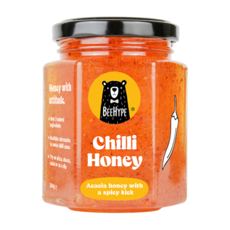 BeeHype Honey - Chilli Honey - 6x250g