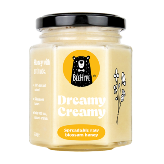 BeeHype Honey - Dreamy Creamy - 6x230g