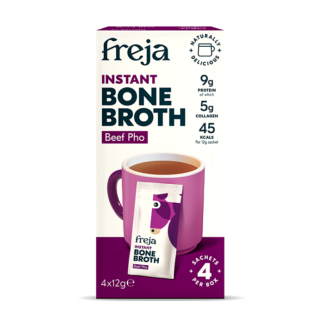 Freja Instant Bone Broth    - Beef Pho - 8x(4x12g)