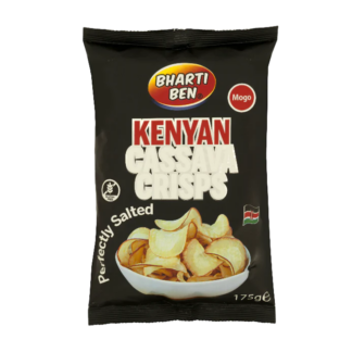 JDM Distributors -          Bharti Ben - Cassava Crisps - Perfectly Salted - 12x175g