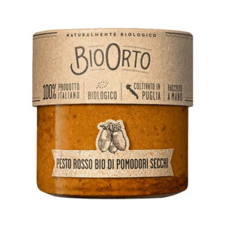 Just Gourmet - Bio Orto - Organic Sundried Tomato Pesto - 12x175g
