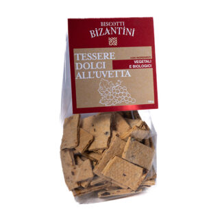 Biscotti Bizantini - Sweet Crackers with Sultana Raisins - 8x150g