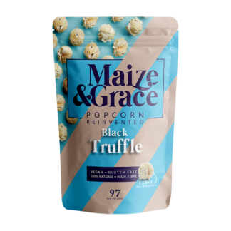 Maize & Grace - Black Truffle Popcorn - 8x36g