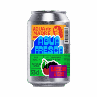 Agua de Madre - Agua Fresca - Blackcurrant & Cherry - 12x330ml