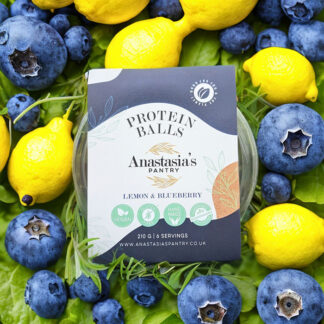 Anastasia's Pantry - Lemon and Blueberry Protein Balls - 6x210g